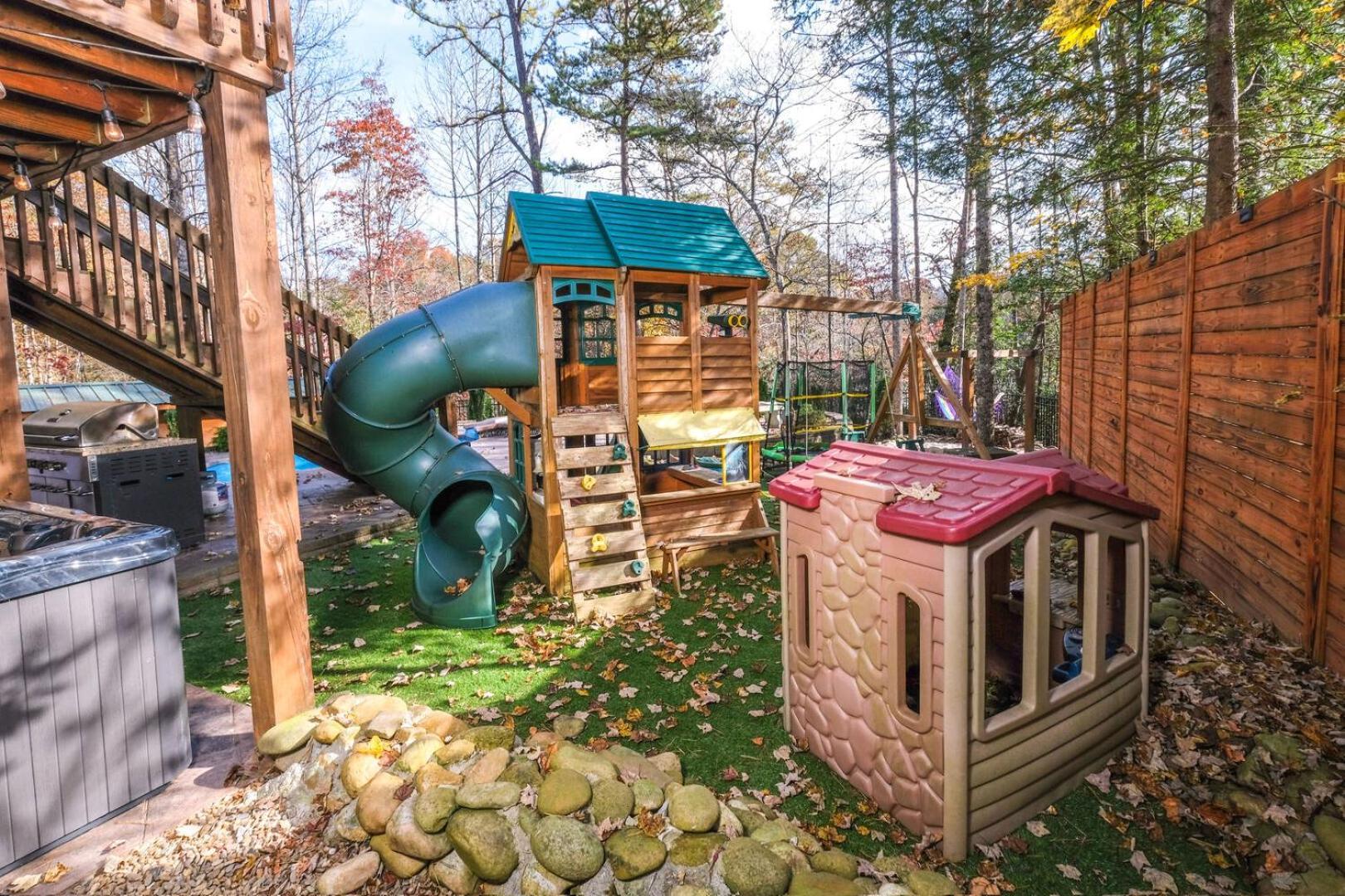 Pitter Patter Swimming Pool Ht Near D'Town Villa Gatlinburg Exteriör bild